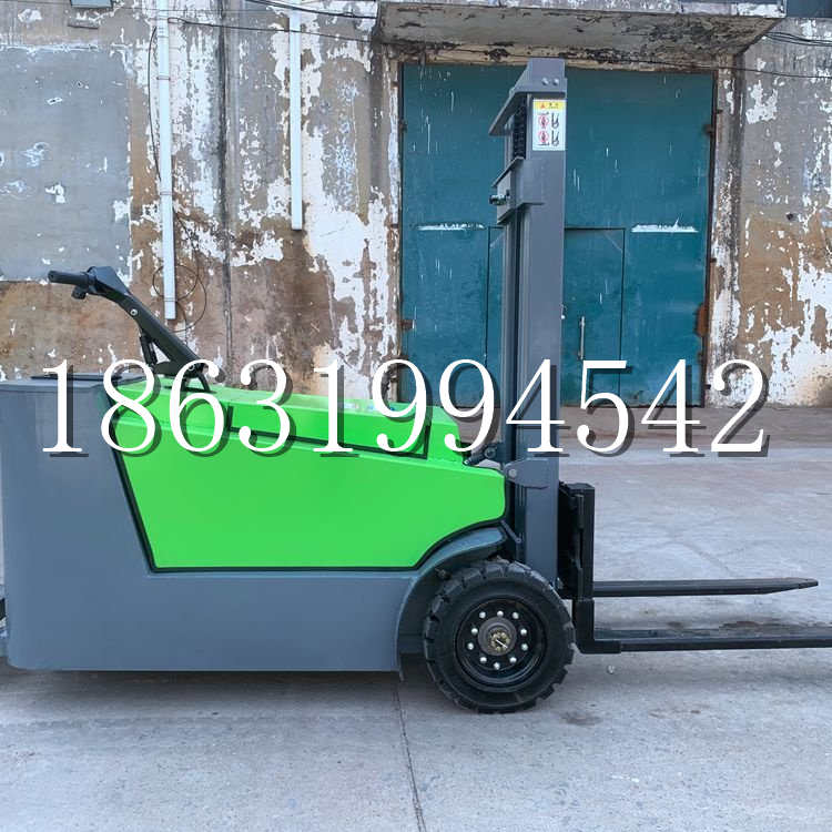 达仁乡小型电动叉车1吨2吨步行站驾式电瓶堆高充电装卸车液压升降车铲车